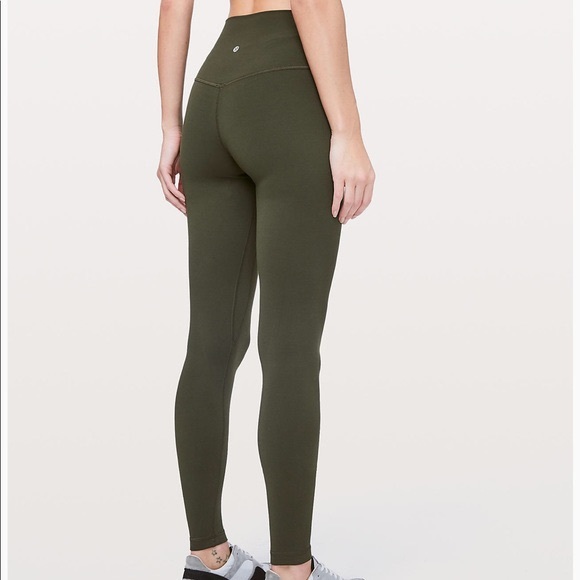 Nwt Lululemon Align Pant Dark Olive 